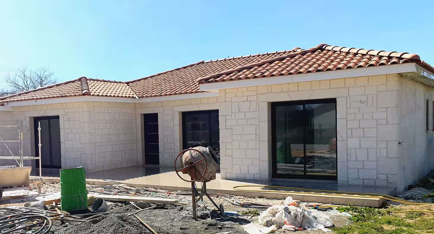 Chantier maison neuve